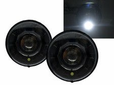 Wrangler CJ/TJ/JK/JL 76-ON LED 7 inch Round Faro Fanale Freccia BK for JEEP LHD