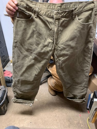 CARHARTT B162 Flannel Lined Work Pants 