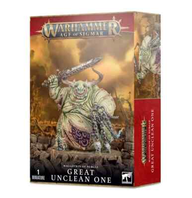 Daemons of Nurgle Great Unclean One - Warhammer 40k / Sigmar - Brand New! 83-41