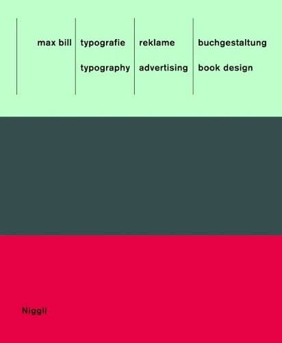 Thumbnail - Max Bill Typography. Advertising. Book Design (gebundene Ausgabe)
