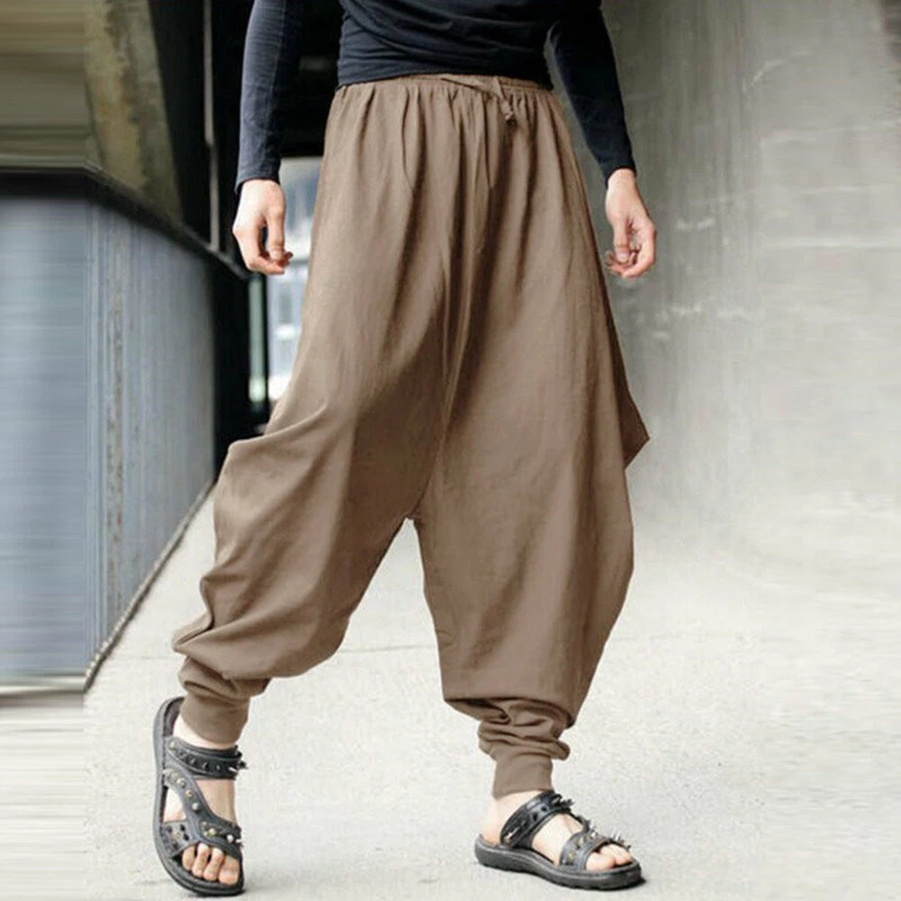Baggy tapered pants sale