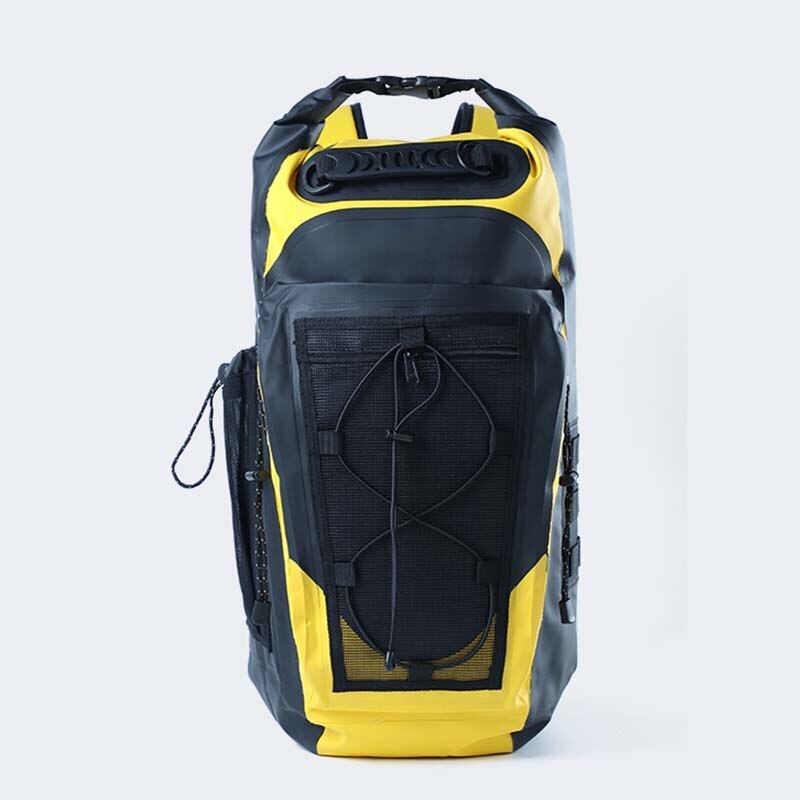 Mochila Impermeable 30L Suave Bolsillo Trasero Lateral Natación Río Trekking Camping