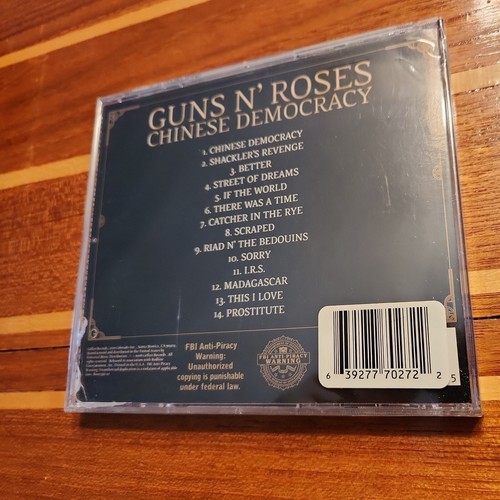 Guns N' Roses - Chinese Democracy [PA] (CD, 2008, Geffen Records) damage - Picture 2 of 3