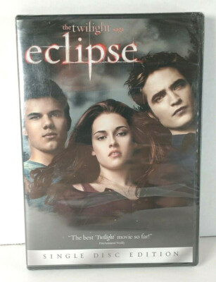 The Twilight Saga Eclipse Single Disk Edition DVD 2010 BRAND NEW SEALED