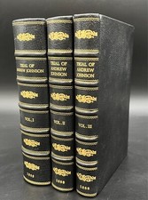 Trial of Andrew Johnson, President of the United States. First Printing, 1868.