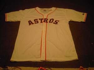 astros button up jersey