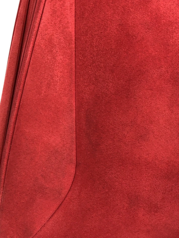 It Luggage 29" Red Faux Suede 8 Wheel Spinner Large Lightweight Travel Suitcase - Изображение 3 из 4