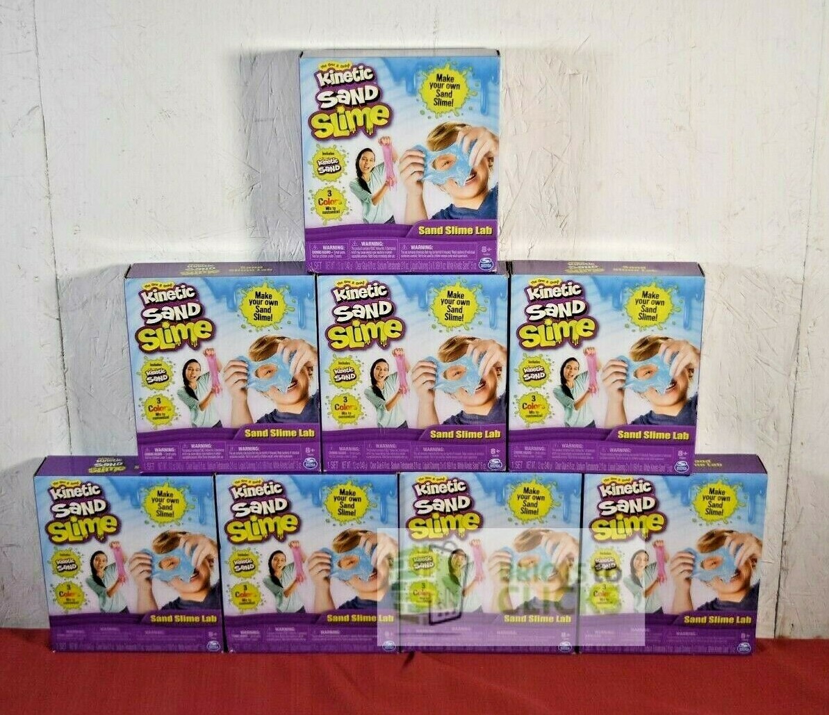 kinetic sand slime lab