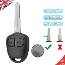 for 2006 2007 2008 2009 2010 2011 Mitsubishi L200 Pajero Shogun Car Key Fob Case