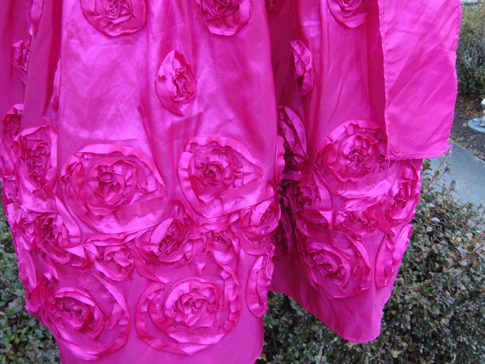 Vestido de casamento JESSICA ANN tafetá florista ocasião especial namorados tamanho 6X - Imagem 3 de 4