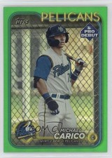 2024 Topps Pro Debut Green Foil 11/99 Michael Carico #PD-36 gh4