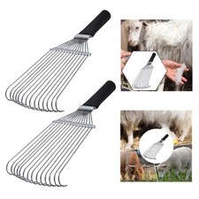 Peigne de toilettage pour poils de cheval et moutons