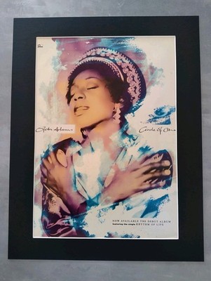 Oleta Adams Poster Advert Circle Of One Original Album Mounted 14x11''