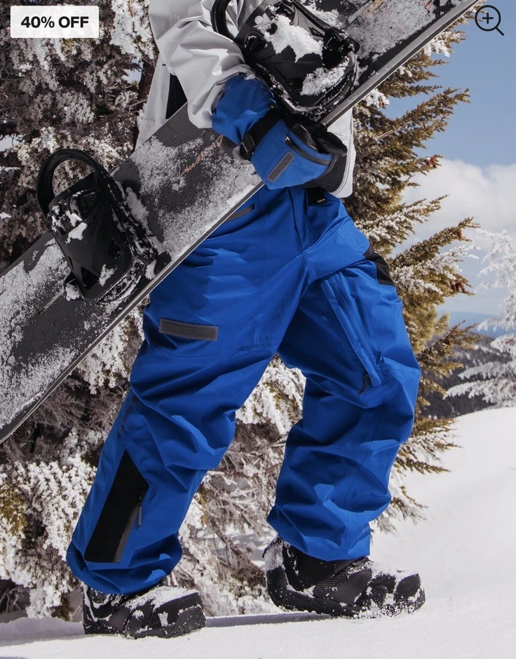 BURTON　アンダーウエア　XL Burton, размер XL, синие зимние спортивные зимние штаны и