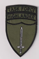 Task Force Highlander US Marine Corps patch Afghanistan made
