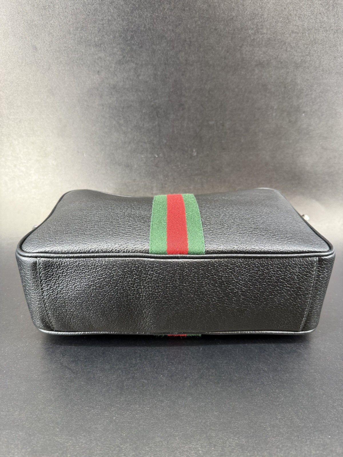 Authentic Gucci Ophidia Medium Black Leather Cros… - image 12