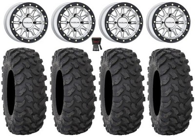 Raceline Alpha Hyper 15'' Wheels Si 30'' XTR370 Tires Honda Pioneer 1000 / Talon