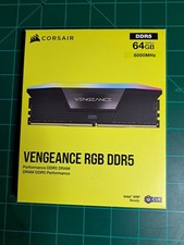 Corsair VENGEANCE RGB 64GB 2x32GB DDR5 DRAM 6000