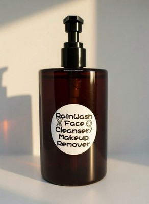 RainWash Face Cleanser / Makeup Remover Vegan Herbal Organic Acne Control Wash