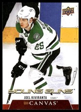 2020-21 Upper Deck UD Canvas YG Joel Kiviranta Rookie Dallas Stars #C228