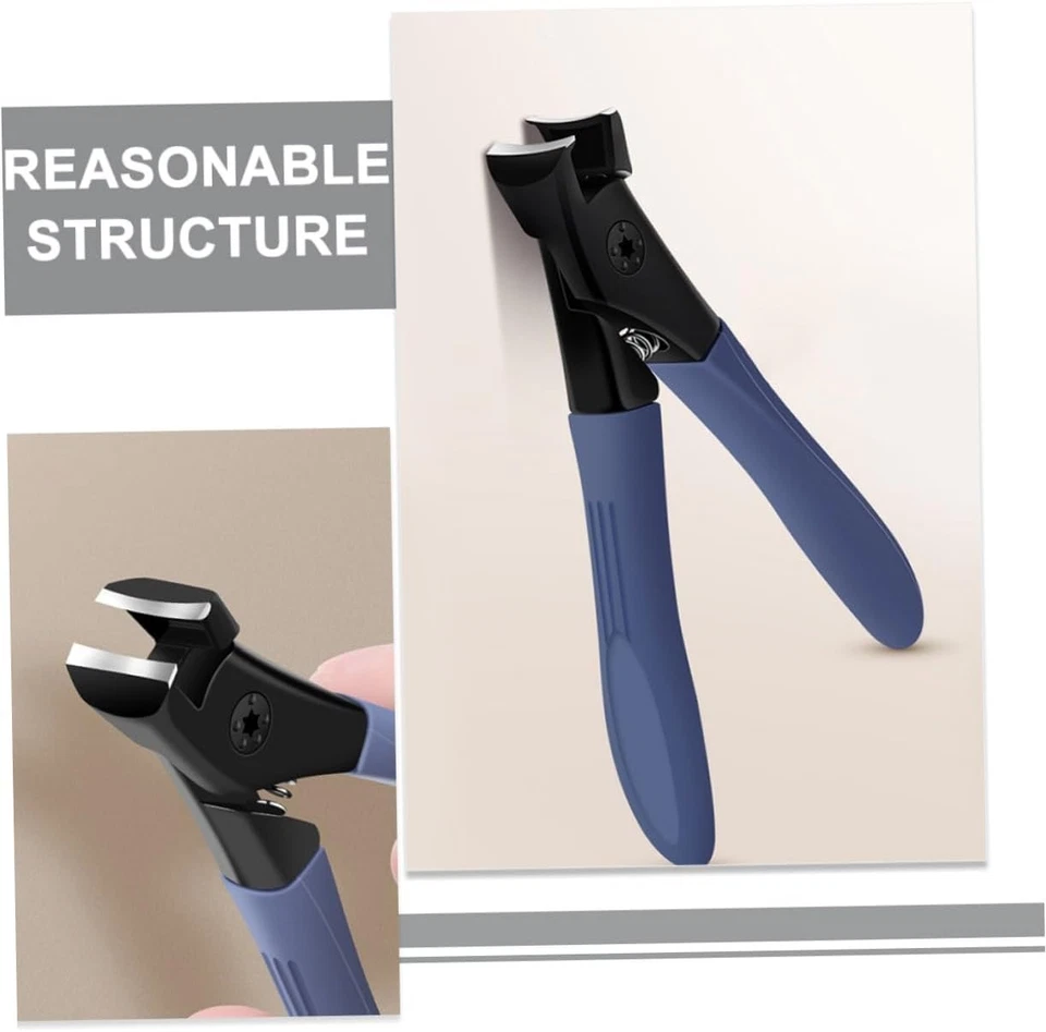 Extra Large Toe Nail Clippers For Thick Hard Nails Cutter Heavy Duty Stainless - Image 3 of 4