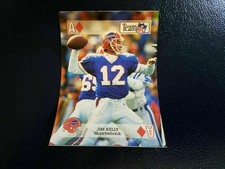 Jim Kelly Buffalo Bills 1992 TEAM NFL STAR PLAYING CARDS SQUARED CORNERS ODD