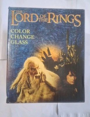 Lord of the Rings Color Change Glass 9.5oz Loot Crate New in Box