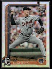 2025 Topps Chrome #285 Ty Madden Refractors