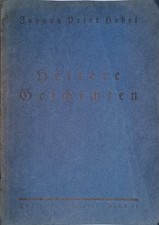 Heitere geschichten von Johann Peter Hebel, B...