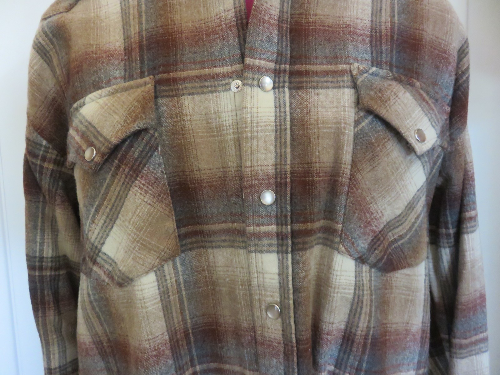 Pendleton Heritage Wool Plaid Western Long Sleeve… - image 3