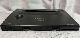 SNK NEO GEO AES Console Set 4 Games Arcade Stick HDMI Adapter Tested Japan