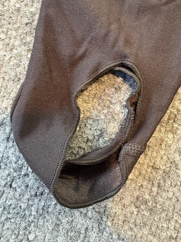 Lo último Chillys Pantalones de Capa Base Para Hombres Grandes Negros Estribo Térmico Leggings Hechos en EE. UU. Foto 3 de 4