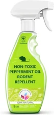 All Natural Peppermint Oil Spray, Non-Toxic Rat Repellent to Repel Mice and Rats