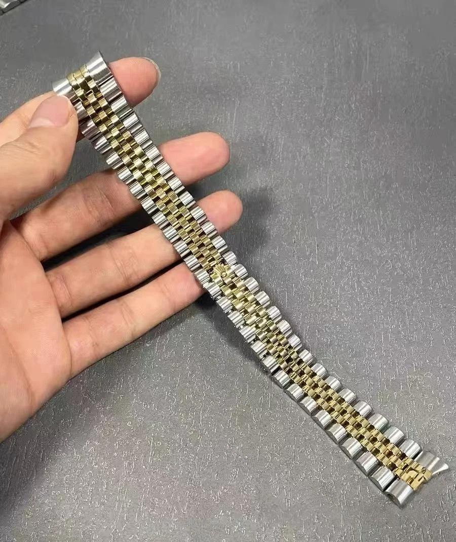 Rolex Two Tone Band In Wristwatch Bands for sale - eBay