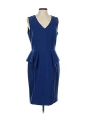 Halston Heritage Women Blue Cocktail Dress 12