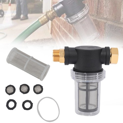 #ad Pressure Washer Inline Water Filter Garden Hose For Washing Machine Inlet $8.02