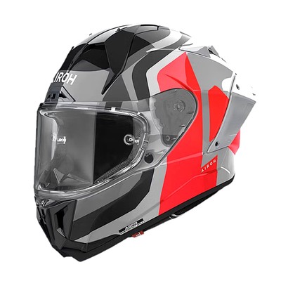 ebay.co.uk motorcycle helmets Merlin (2025) Open Face Helmet - Blackbird Jet - Racer (Gloss Grey/Black/Gold) Airoh GP-800 Full Face Motorbike