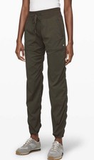 Lululemon Dance Studio Pant III Regular Unlined Dark Olive Fist Release Sz 6