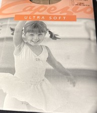 CAPEZIO Ultra Soft FOOTED MATTE SEMI-OPAQUE TIGHTS One Size Girls 1815C New