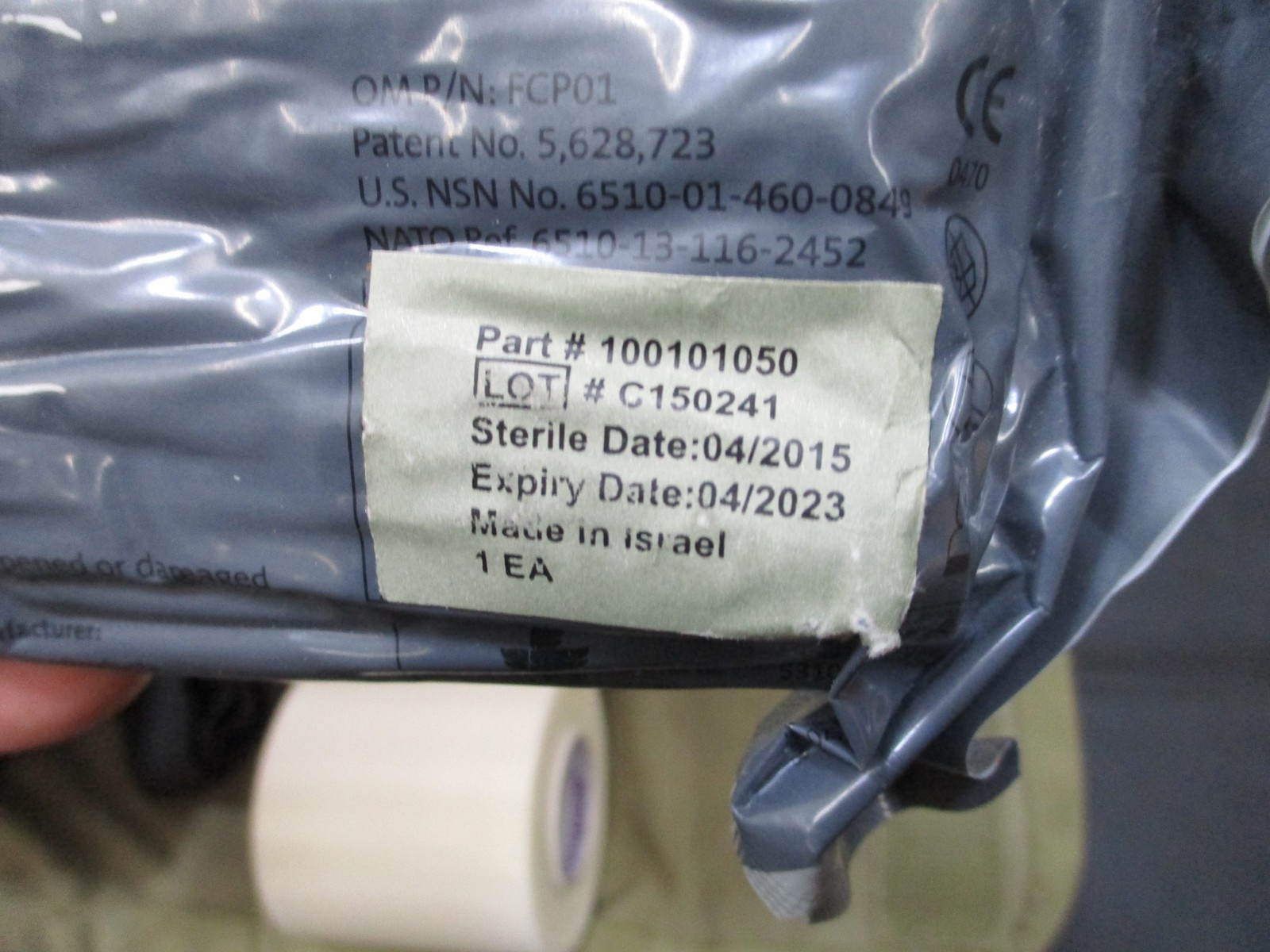 ARMY ISSUE OCP MULTICAM FIRST AID KIT IFAK MEDICAL SUPPLIES TOURNIQUET ISRAELI