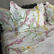 D. Porthault- France - King Sheet Set 6Pcs ! 