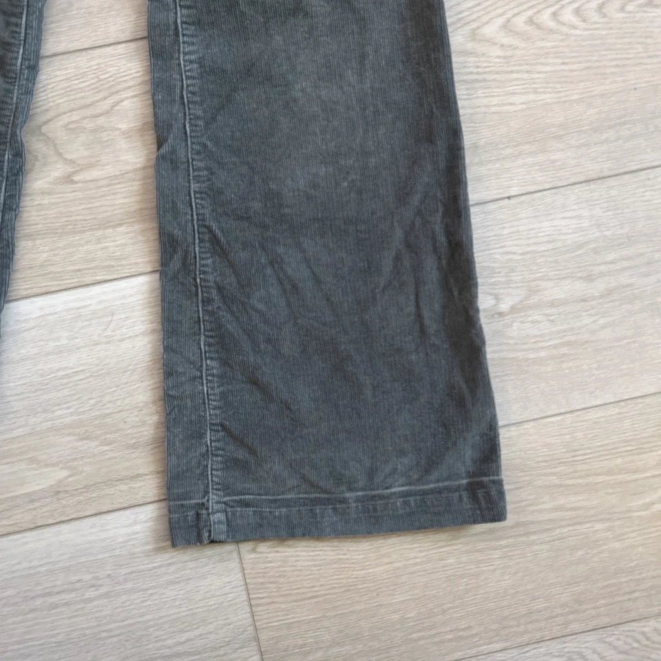 VTG Banana Republic Pants Womens Sz 0 Brown Corduroy Cord Pinwale Boot Flare Y2K - Image 3 of 4