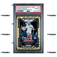 2024 Panini Prizm Monopoly WNBA - Gold Wave #23 Sydney Colson /10 PSA 10 POP 1