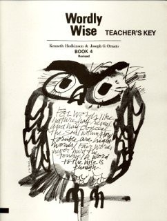 Wordly Wise Book 4 Teacher Key Grd 7 - paperback Educators Publishing Servic...