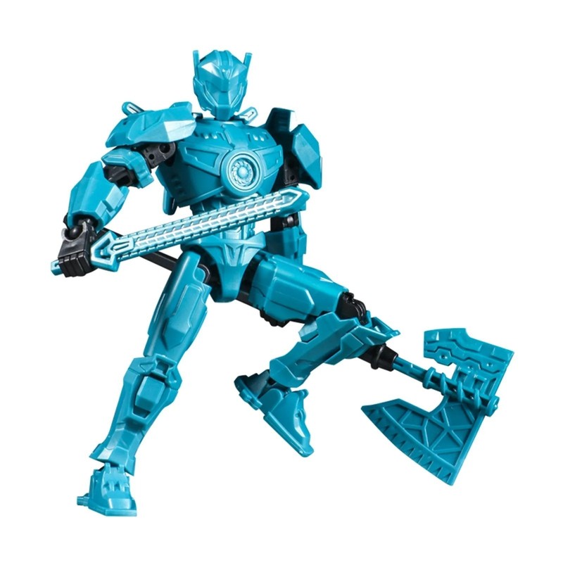 3D Printed T13 Mechwarrior Action Figure Multi Joint Movable Toy