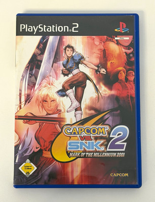 Capcom Capcom vs. SNK 2 Mark of the Millennium 2001 PS2 PAL USK 12 Handbuch