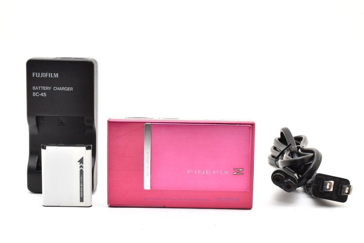 NEAR MINT] Fujifilm Finepix Z100fd Pink Digital Camera From Japan