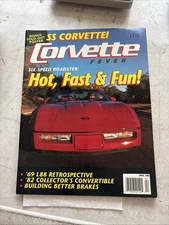 April 1990 Issue -CORVETTE FEVER Magazine Six Speed Roadster: Hot, Fast and Fun!