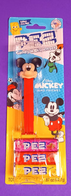 NEW Disney Mickey and Friends Mickey Mouse Red PEZ Dispenser - Factory Sealed