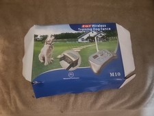 Wireless Outdoor Fence Dog Containment Training Intelligent 2-in-1 System M10